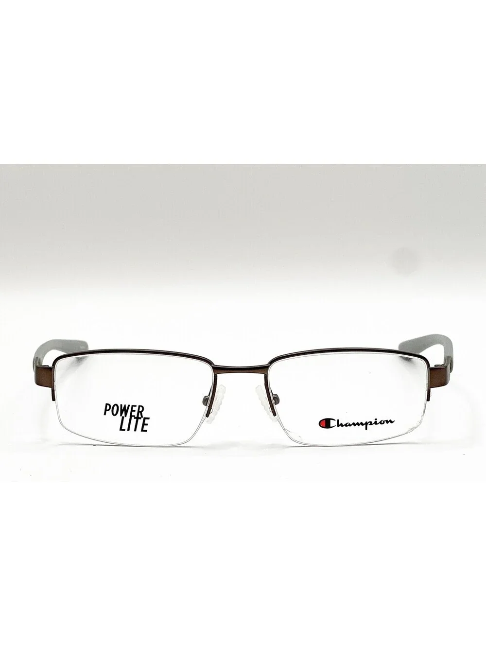 Champion CU 2010 C03 Gray Rectangle Authentic Eyeglass Frames 52-17-135
